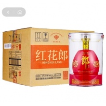 红花郎 红钻 郎酒 红花郎红钻 53度酱香型白酒 500ml 整箱装 新老 包装随机发货